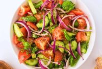 Crisp Cucumber Tomato Medley