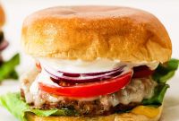 Healthy and Hearty Turkey Burger