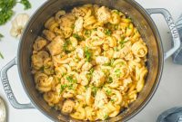 Creamy Garlic Parmesan Chicken Pasta