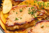 Apple Glazed Pork Chops