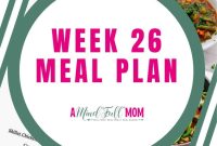 Your Healthy Meal Plan: Week 26