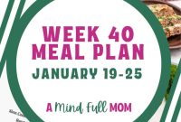 The 40-Day Nutrition Program