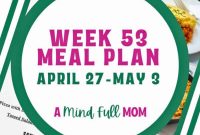Strategic Meal Plan 53