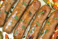 Rustic Baked Italian Sausage