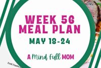 Curated Culinary Plan 56