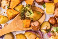 Savory Sheet Pan Sausage Supper