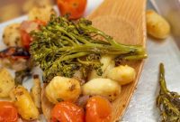 Golden Crispy Sheet Pan Gnocchi