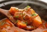 Hearty Slow Cooked Beef Stew