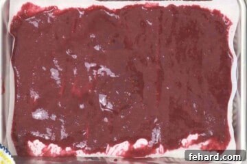 Real Fruit Delights: DIY Chewy Strips 5 Homemade Fruit puree spread on parchment paper on rimmed baking sheet before drying it out.