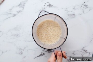 Smooth batter for Oven pancake in blender.