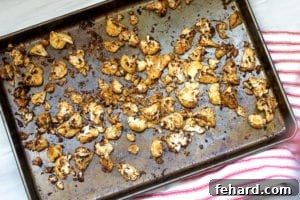 Sheet Pan with Roasted Mexican Cauliflower