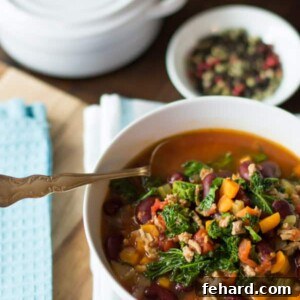 extra-lean turkey chili with kale