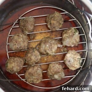 Effortless Instant Pot Meatballs 5 Cooked Italian Meatballs in Pressure Cooker
