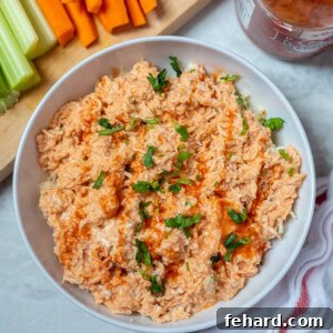 Speedy Instant Pot Buffalo Chicken 3 Bowl of Shredded Buffalo Chicken