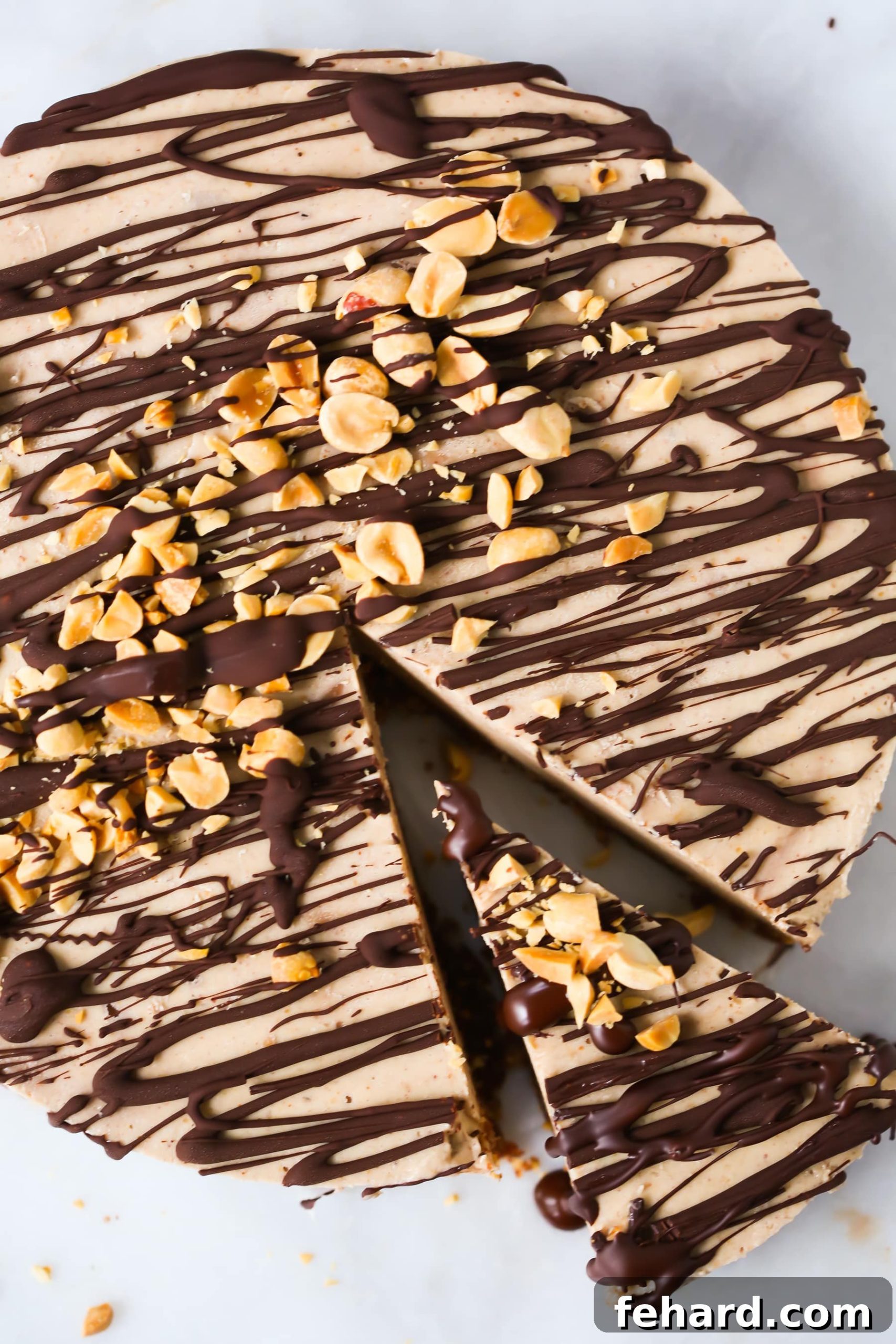 Gluten-Free No-Bake Peanut Butter Pie - Creamy, Vegan, Dairy-Free, and Easy Deliciously creamy, vegan, and dairy-free Gluten-Free No-Bake Peanut Butter Pie, incredibly easy to prepare for a refreshing dessert.