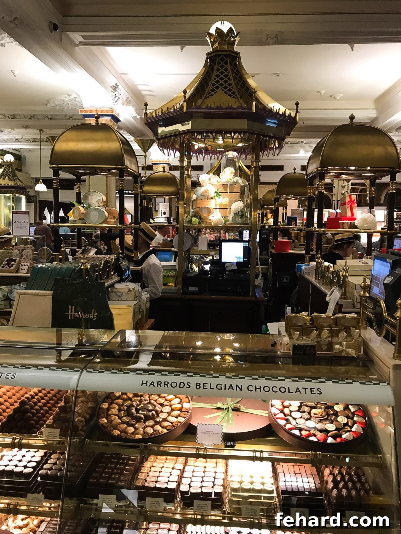 The inviting display of a charming bakery in a London street