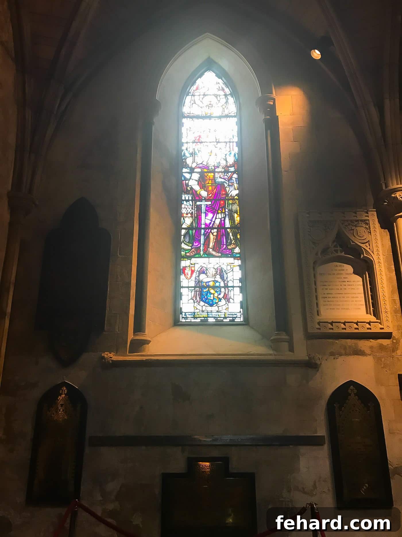 Another magnificent interior view of St. Patrick's Cathedral, showcasing its grand scale