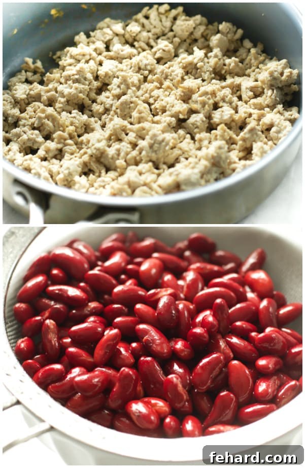 Earthy Slow Cooker Beet Chili 2 Heartwarming Slow Cooker Beet Chili with Ground Turkey