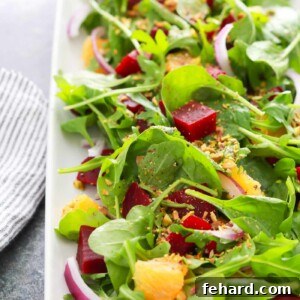 Autumn Beet Orange Salad Recipe