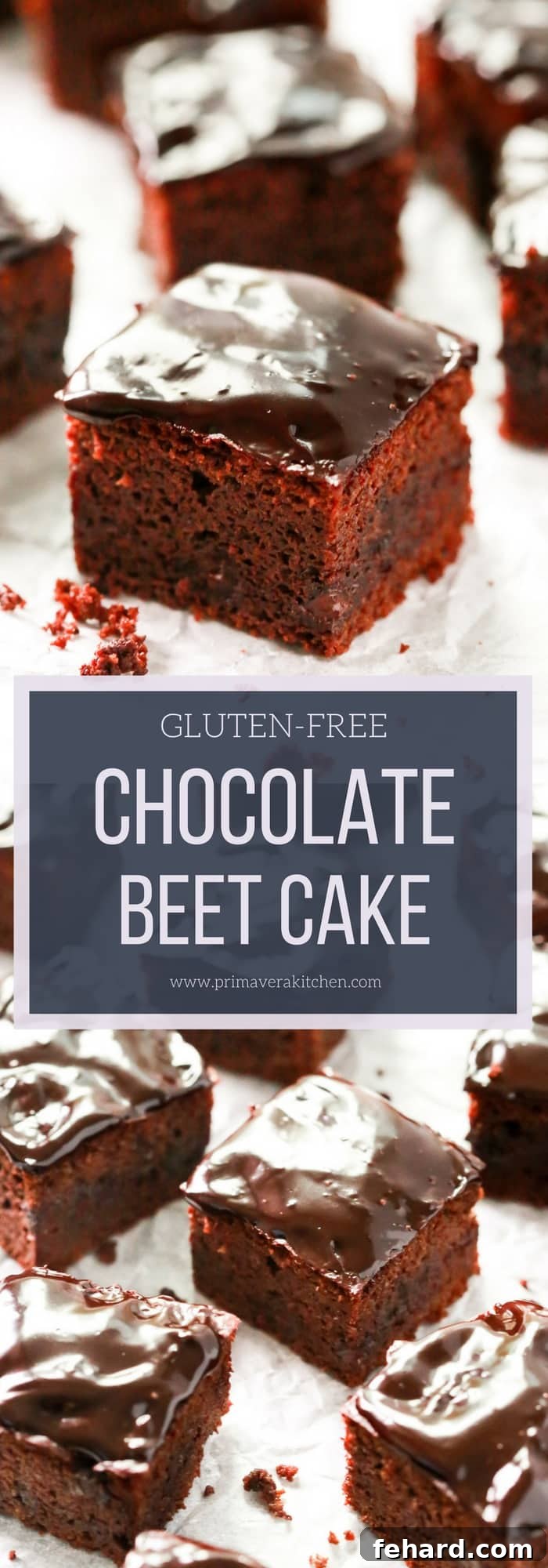 Gluten-free Chocolate Beet Cake Gluten-free Chocolate Beet Cake slices on a wooden board