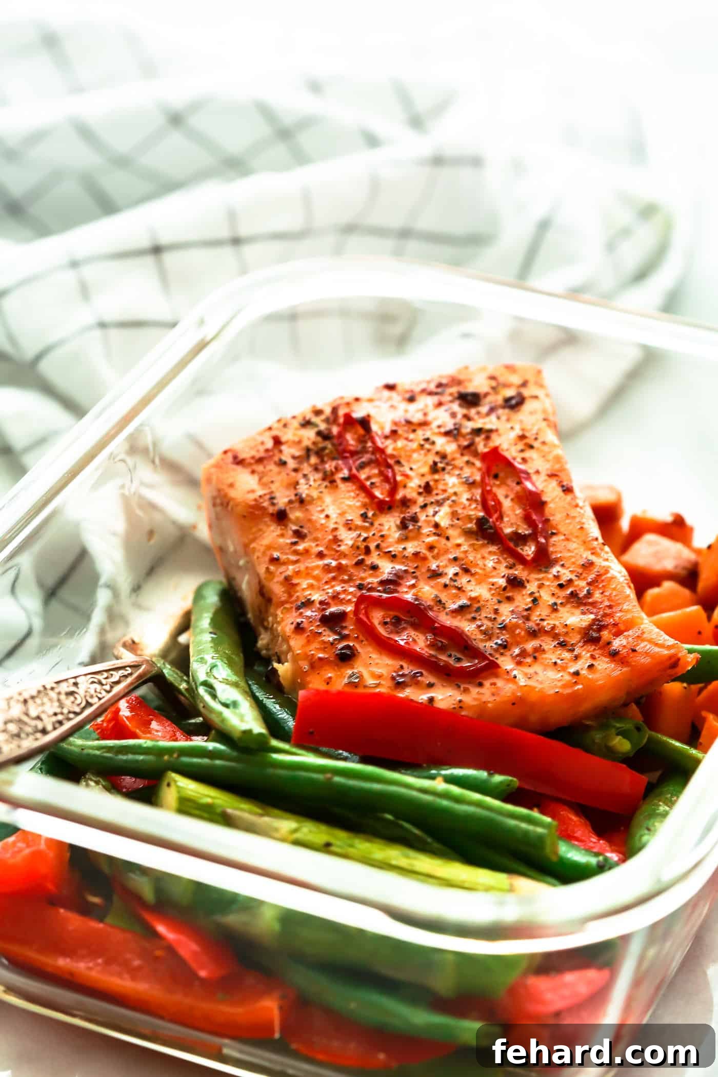 Healthy Salmon and Vegetable Meal Prep for Busy Weeknights