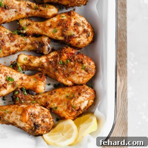 Crispy Roasted Chicken Legs