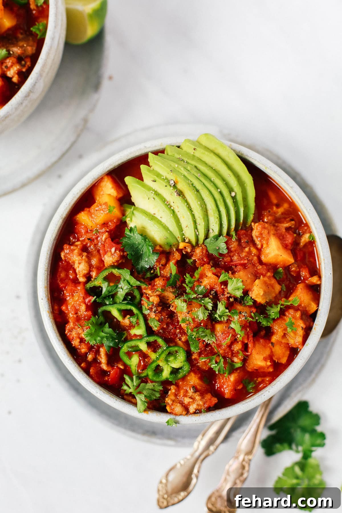 Whole30 Sweet Potato Chili