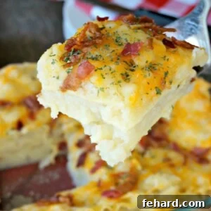 Pierogie Lasagna in clear baking dish