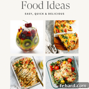 Titled Photo Collage: Picnic Food Ideas, featuring a peach salsa.