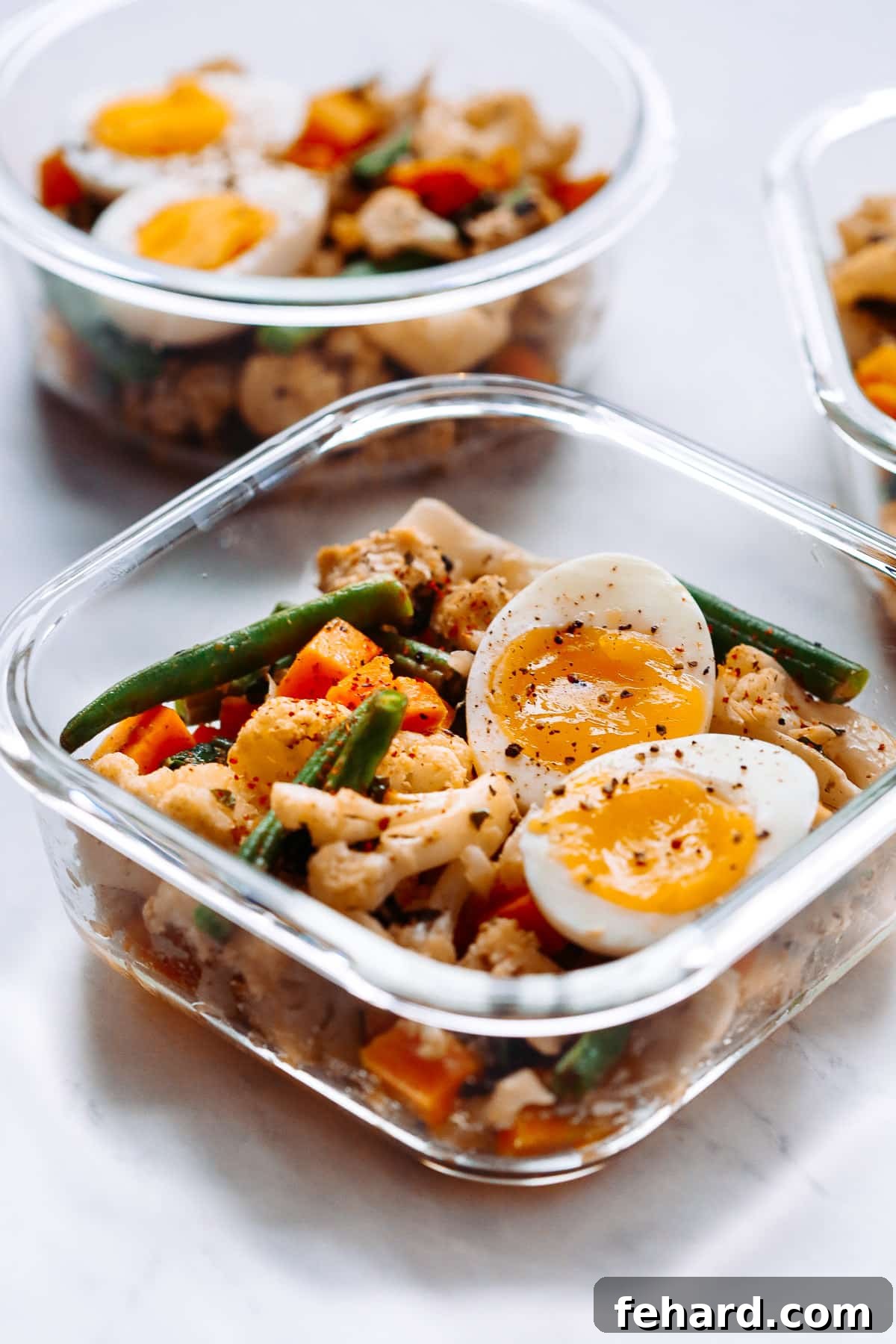 Effortless Plant Based Prep 3 Easy Roasted Veggies Meal-Prep Bowls