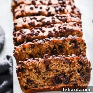 Chocolate Chips Almond Flour Banana Bread