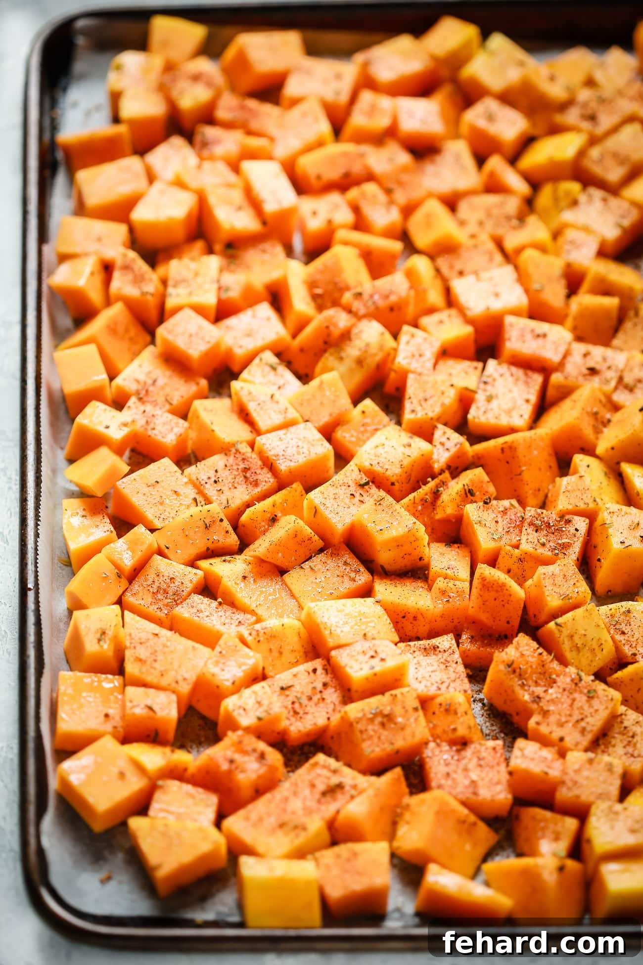 diced butternut squash 