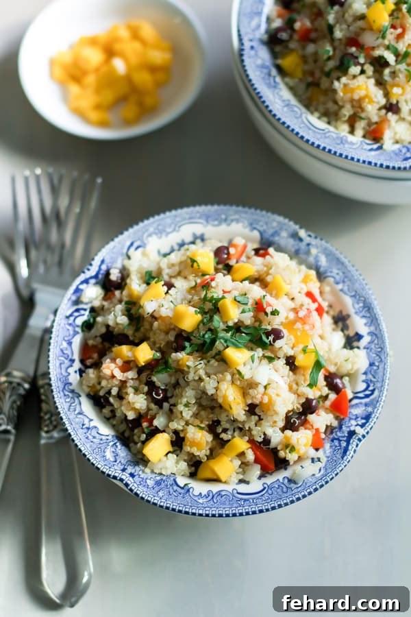Simple Mango Quinoa Salad Primavera Kitchen Recipe