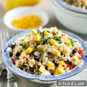Mango Quinoa Salad Recipe Image
