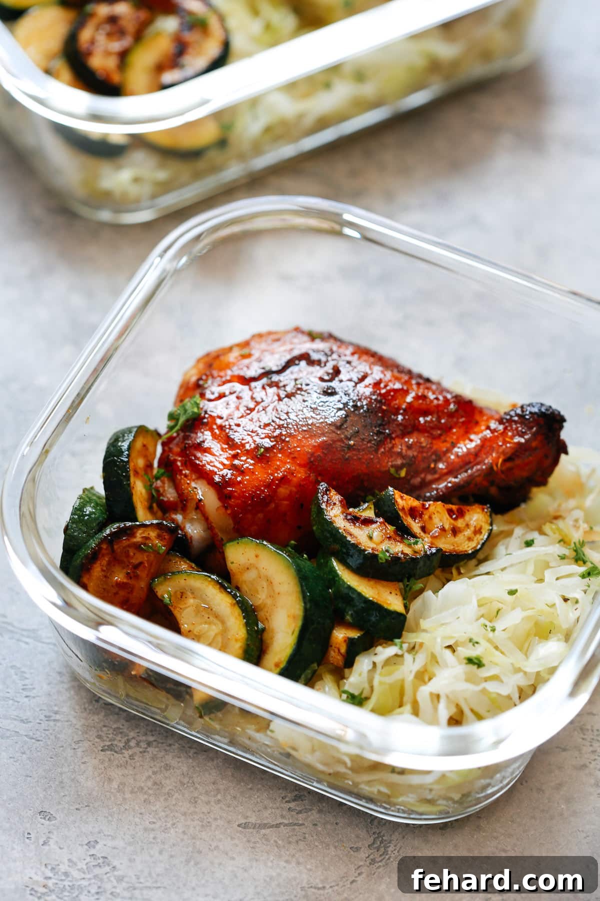 spicy chicken meal prep dinner