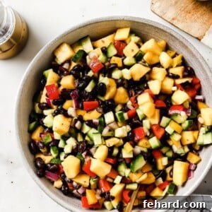 Black Bean Mango Salad