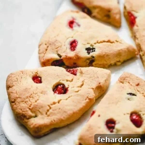 Cranberry Orange Scones
