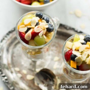 A bowl of vibrant Quick Easy Fruit Salad.