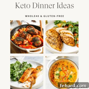 Effortless Keto Dinners 6 A vibrant photo of a bowl of Instant Pot Keto Chili, garnished with fresh toppings.