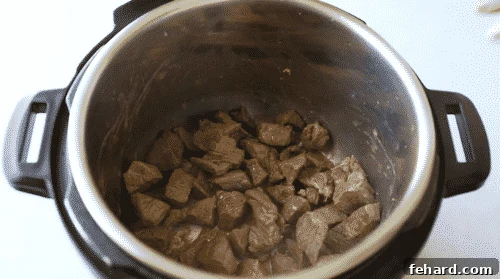 Fast and Flavorful Instant Pot Korean Beef 9 sautéed korean beef in an instant pot