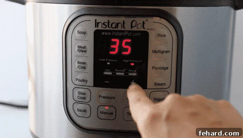 Fast and Flavorful Instant Pot Korean Beef 11 close up of an instant pot digital menu view