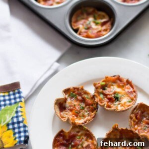A delicious Mini Tortilla Pizza
