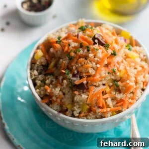 Carrot Quinoa Salad