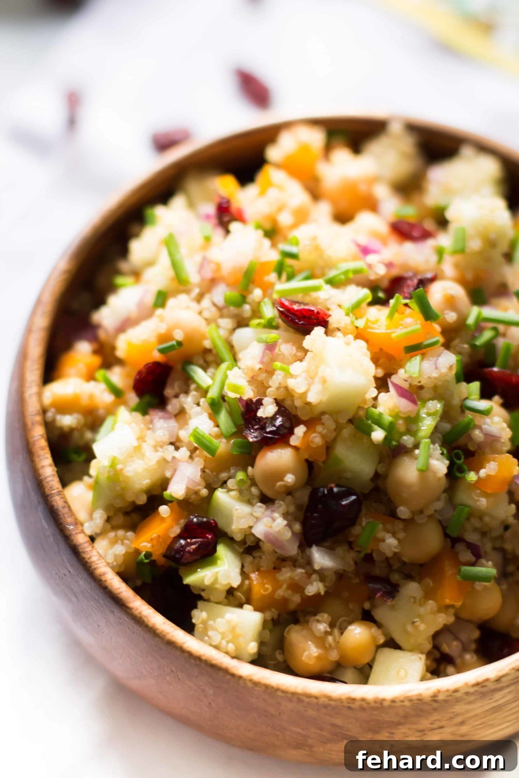 Sunshine Quinoa Carrot Salad 4 Cranberry Apple Quinoa Salad-5