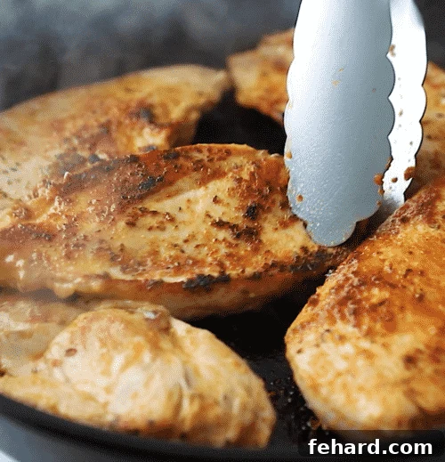 close up of chicken and mushroom