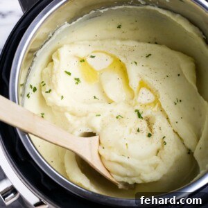 Instant pot mashed potatoes.