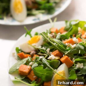 Sweet Potato Arugula Salad Recipe