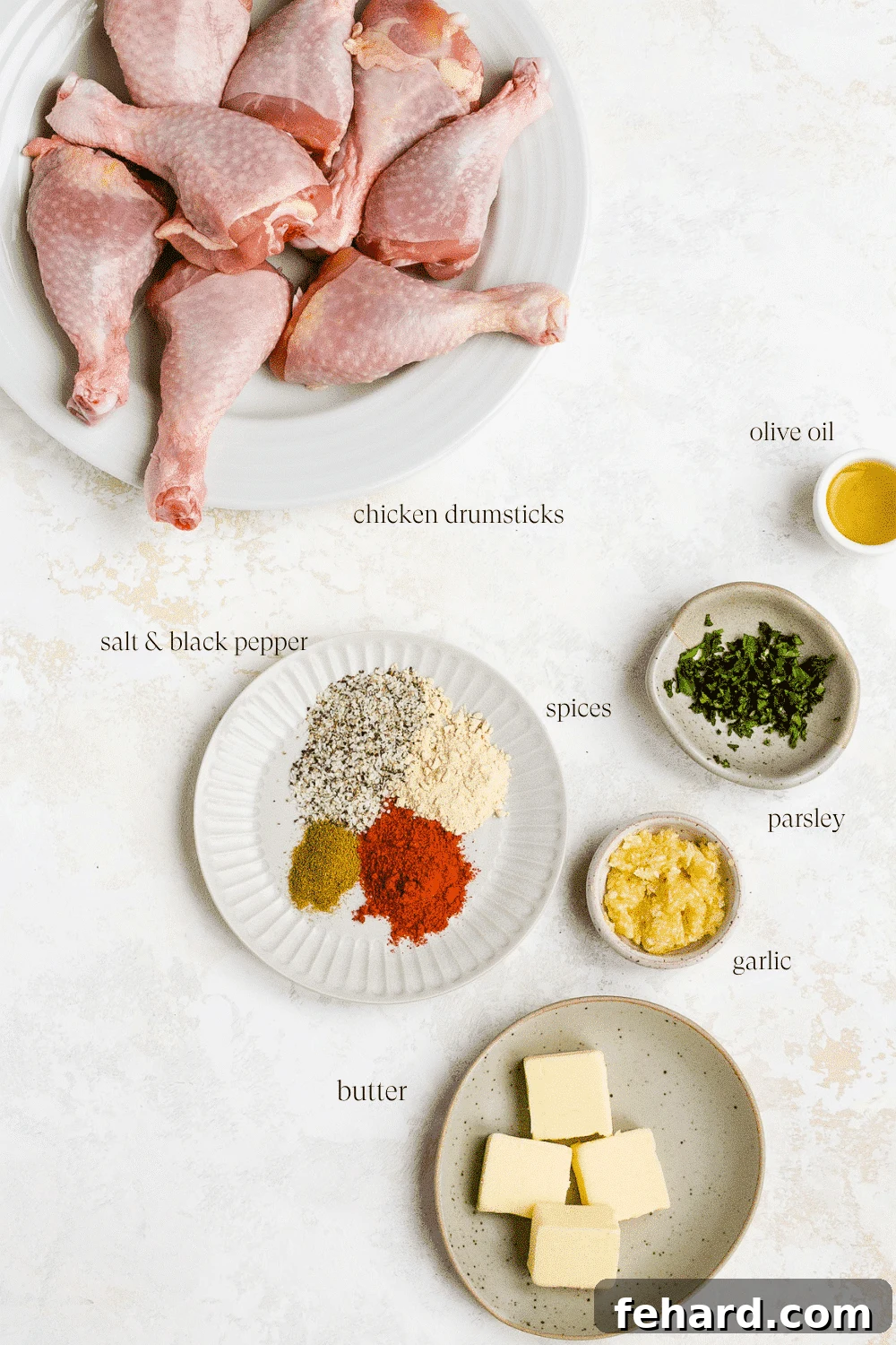 Irresistible Garlic Butter Chicken Legs 3 Ingredients for garlic butter baked chicken drumsticks.