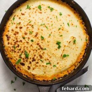 Mashed Cauliflower Shepherd’s Pie