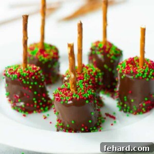 Christmas Chocolate Banana Treats recipe image
